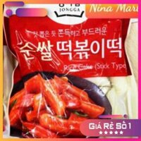 Bánh gạo tokbokki 1kg loại nhập khẩu Hàn Quốc