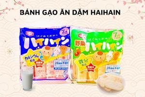Bánh gạo tươi Nhật Haihain (7m+)