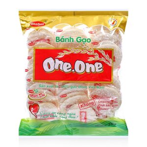Bánh gạo vị ngọt dịu One-One gói 230g