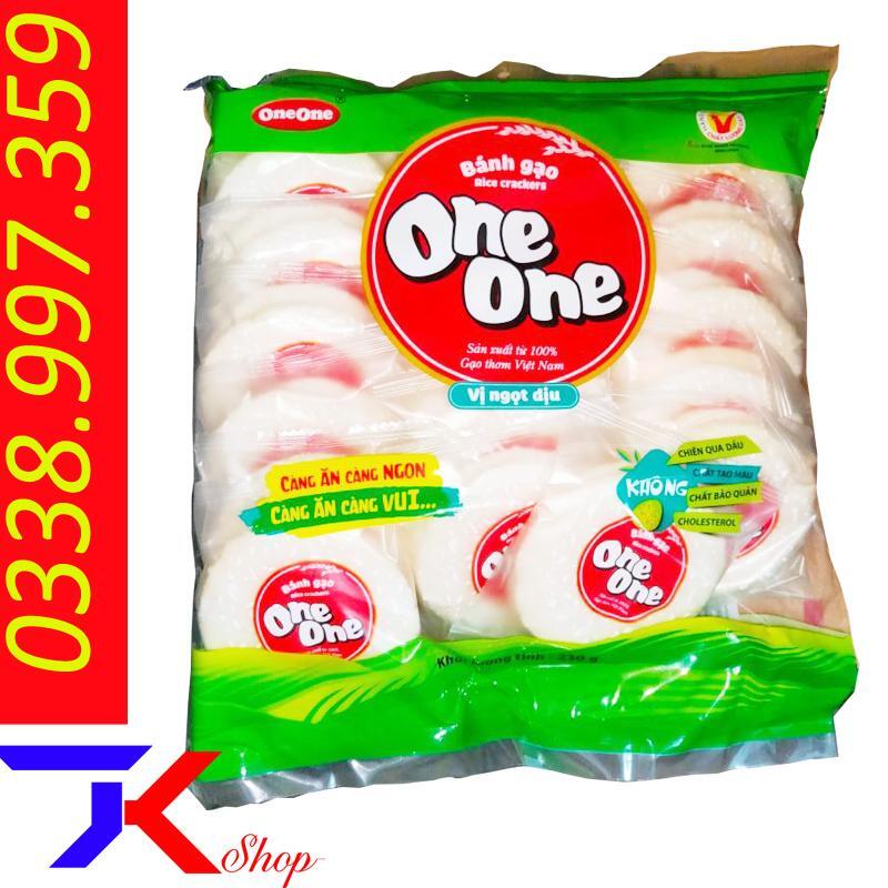 Bánh gạo vị ngọt dịu One-One gói 230g