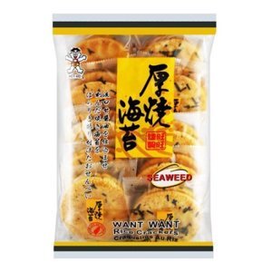 Bánh gạo Want Want rong biển - 160g