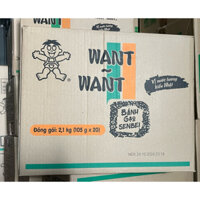 Bánh Gạo Want Want Senbei Vị Nước Tương Kiểu Nhật (105g x 20 gói)