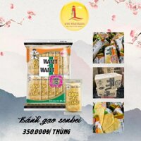 Bánh Gạo Want Want Senbei vị Nước Tương Kiểu Nhật 1 thùng 2,5kg