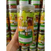 Bánh Gấu Kem Tươi Mix 3 Vị 420Gr