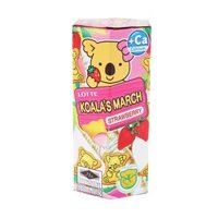 Bánh gấu Lotte Koala's March vị dâu hộp 37g (từ 3 tuổi)