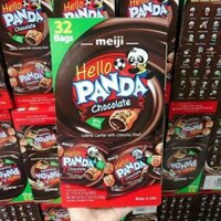 Bánh Gấu Meiji Hello Panda chôclate Mỹ