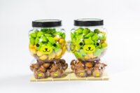 Bánh Gấu Mix 3 Vị Kem Sữa - Hũ Lớn