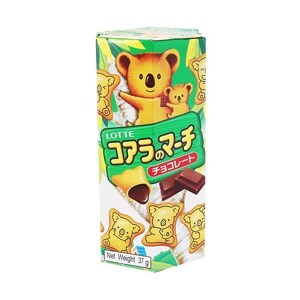 Bánh gấu nhân kem Lotte Koala's March - hộp 37g