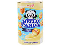 Bánh gấu nhân kem sữa Meiji Hello Panda