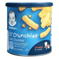 Bánh Gerber Crunchies Vị Phô Mai