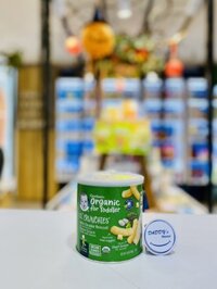 Bánh Gerber Organic Lil Crunchies Cheddar Brocoli 12th (45g)