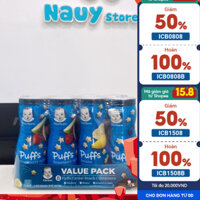 Bánh Gerber Puffs ngôi sao, đồ ăn dặm Gerber cho bé từ 8 tháng tuổi