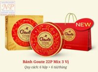Bánh Goute 22P mix 3 vị hộp thiếc