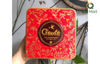 Bánh Goute Mè Giòn tan hộp thiếc 237,6g (12 gói *19.8g)
