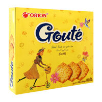Bánh Goute Orion hộp 288g 8 gói x 36g