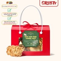 Bánh Hạnh Nhân Caramel Muối Giòn Tan Crusty Hỗ Trợ Ăn Kiêng Giảm Cân
