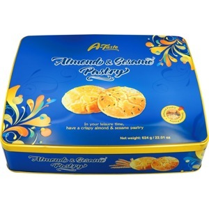 Bánh hạnh nhân mè đen Silang 273g