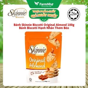 Bánh Hạnh nhân Skinnie Biscotti 100g