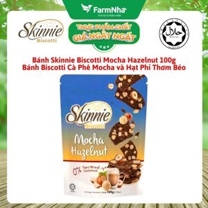 Bánh Hạnh nhân Skinnie Biscotti 100g