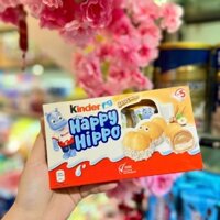 Bánh Happy Hippo Kinder Nhân Hazelnut Đức 120g