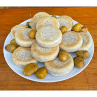 BÁNH HẠT DẺ SAPA -BÁNH CHAY MẶN DÙNG ĐƯỢC-Vỏ bánh mỏng, nhân hạt dẻ thơm