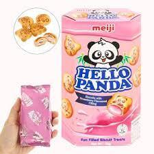 Bánh Hello Panda Bannana hiệu Meiji 50gr