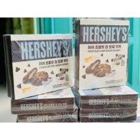 Bánh Hershey's Chocolate chip Mochi Cookies Hàn Quốc hộp 240g (20gx12cái)