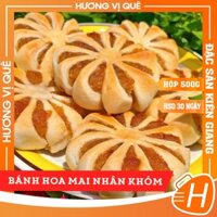 Bánh Hoa Mai Nhân Khóm - Hộp 500g - Đặc Sản Kiên Giang