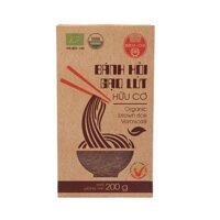 Bánh Hỏi Gạo Lứt Hữu Cơ Bích Chi Hộp 200g