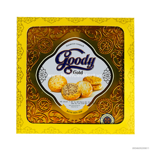 Bánh hỗn hợp hộp thiếc Goody Gold 450g