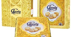 Bánh hỗn hợp hộp thiếc Goody Gold 450g