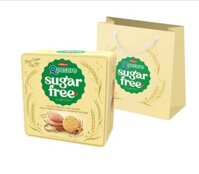 Bánh hỗn hợp Quasure Sugar Free Bibica bánh ăn kiêng không đường HT 256g
