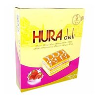 Bánh Hura Deli - Hương Sữa Dâu (28g x 6 Gói)