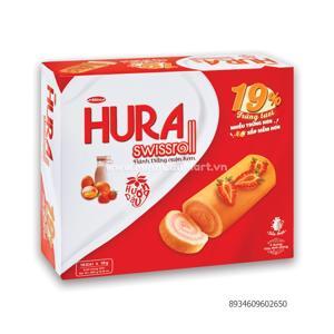 Bánh Hura Swissroll hộp 288 gam