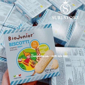 Bánh  hữu cơ BioJunior Italy 100g (10m+)