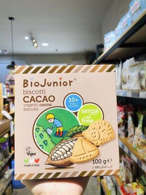 Bánh  hữu cơ BioJunior Italy 100g (10m+)
