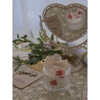 Bánh kem "Berry Trouble", dâu tây, Việt Quất, bánh quy, nến thơm, cảm giác cao cấp thích hợp, quà tặng cho các cô gái