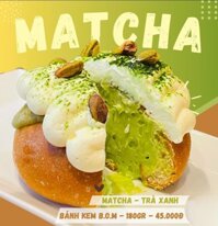 Bánh Kem BOM Matcha