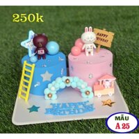 Bánh kem gấu siêu xinh , bánh giả bày tiệm