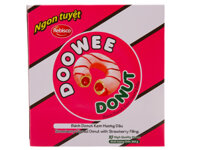 Bánh kem hương dâu Doowee Donut hộp 300g 10 cái