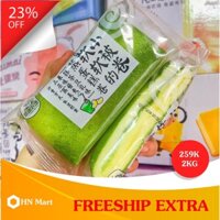 Bánh kem matcha cuộn kem siêu hot thùng 2KG