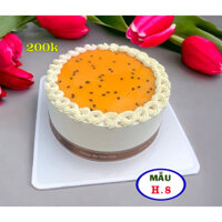 bánh kem mô hình ,mặt chanh leo,bánh kem mô hình mẫu hoa quả