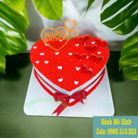 bánh kem mô hình trái tim,bánh kem mô hình siêu đẹp