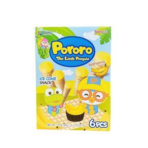 Bánh kem ốc quế nhân chuối | Pororo 54gr