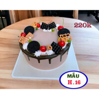 Bánh kem orion , chery , bánh quy , bánh mô hình , trưng bày , đạo cụ chụp hình