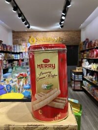 Bánh kem quế Merry vị Cam 208g