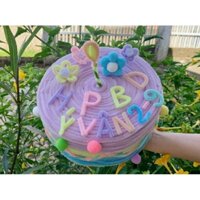 bánh kem sinh nhật handmade làm từ nhung kẽm