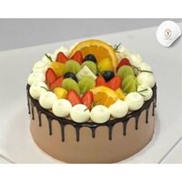 Bánh kem Socola Trái cây || Bánh kem nghệ thuật