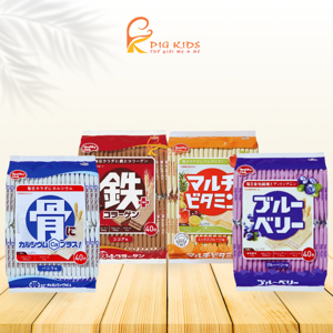 Bánh kem xốp bổ sung canxi Healthy Club 40 thanh