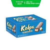 Bánh Kem Xốp Socola Phủ Dừa Kalpa Thái Lan 264g (12 thanh x 22g)